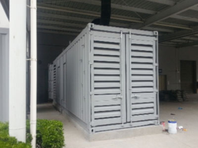 上海發(fā)電機組靜音箱